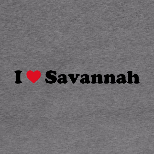 I Love Savannah by Novel_Designs